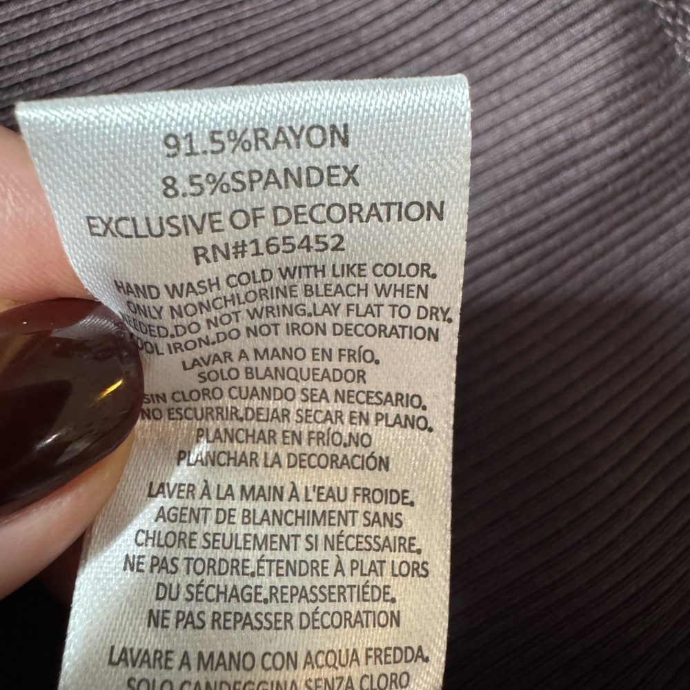NEW Boys Lie Head Over Heals Dark Chocolate Brown Ribbed Maxi Dress XS True Love - Picture 8 of 8
